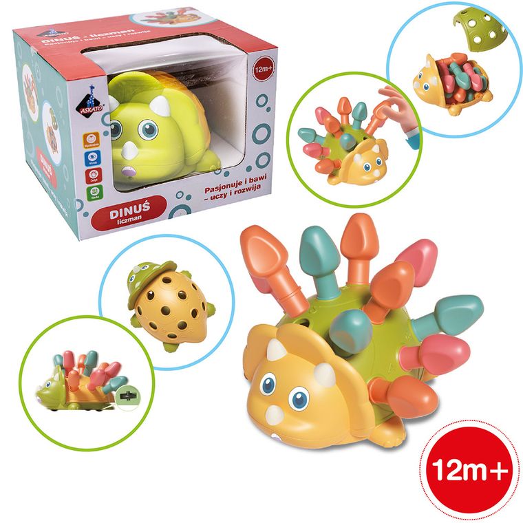 Askato, Dinozaur Liczman, zabawka edukacyjna