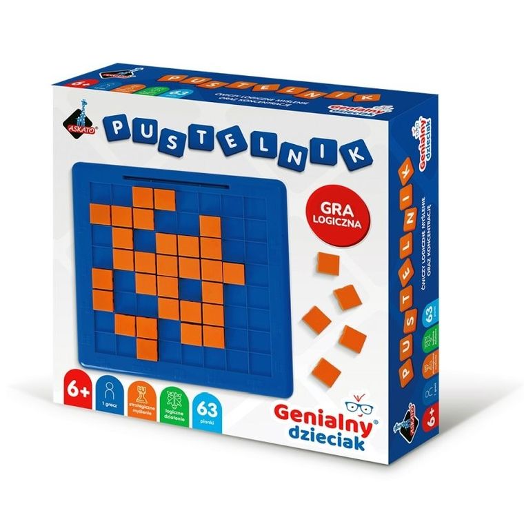 Askato, Genialny dzieciak, gra pustelnik, gra logiczna