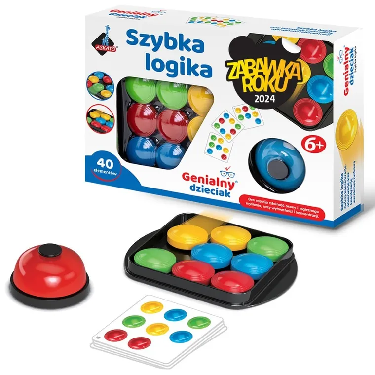 Askato, Genialny dzieciak, gra szybka logika, gra logiczna