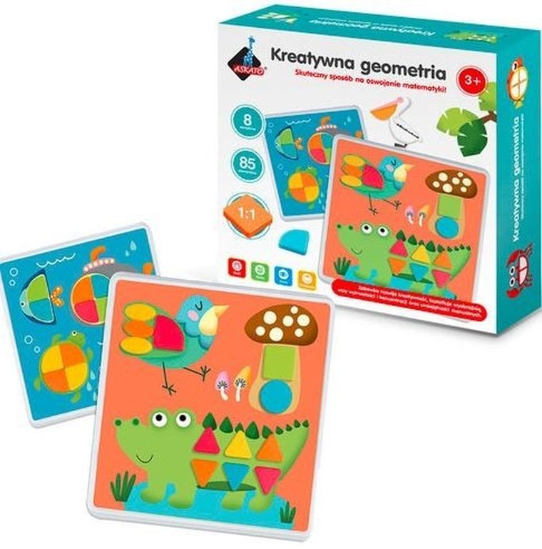 Askato, Genialny Dzieciak, zabawka, kreatywna geometria