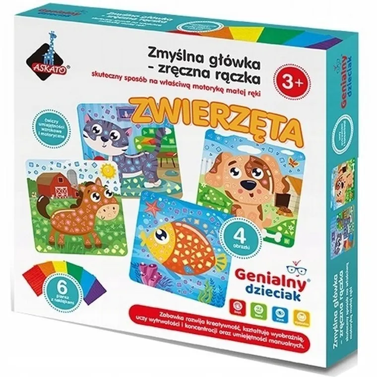 Askato, Genialny dzieciak, Zmyślna główka - zręczna rączka, zwierzęta