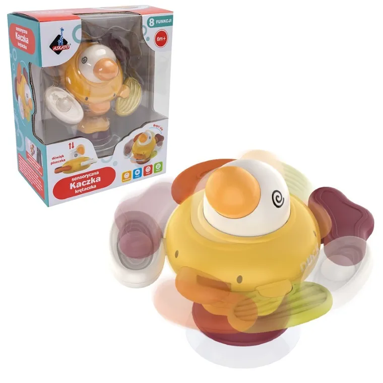 Askato, Kaczka krętaczka, interaktywna zabawka sensoryczna