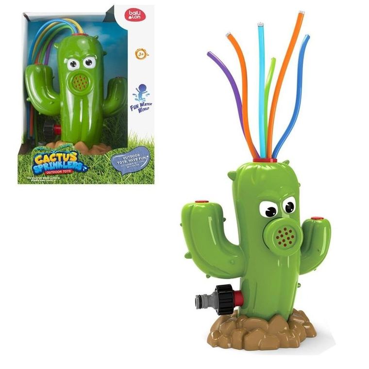 Askato, kaktus, spryskiwacz ogrodowy