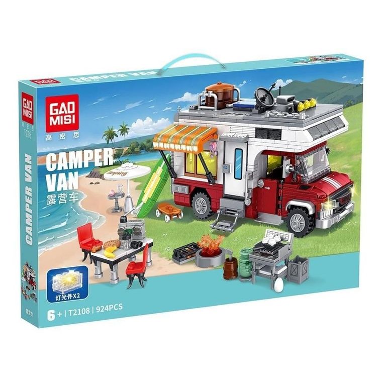 Askato, Kamper, klocki konstrukcyjne, 942 elementy