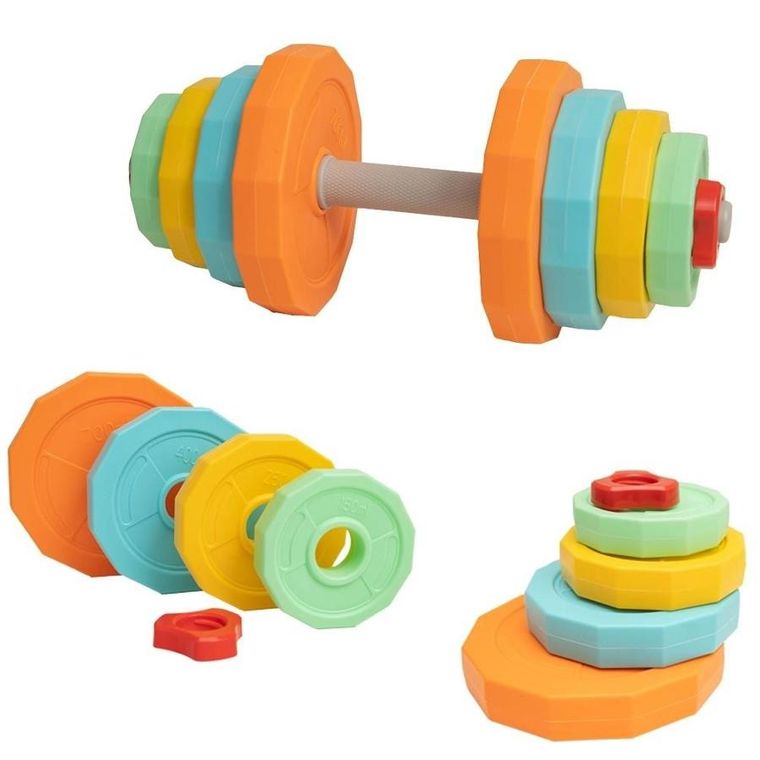 Askato, kolorowe hantle dla dzieci
