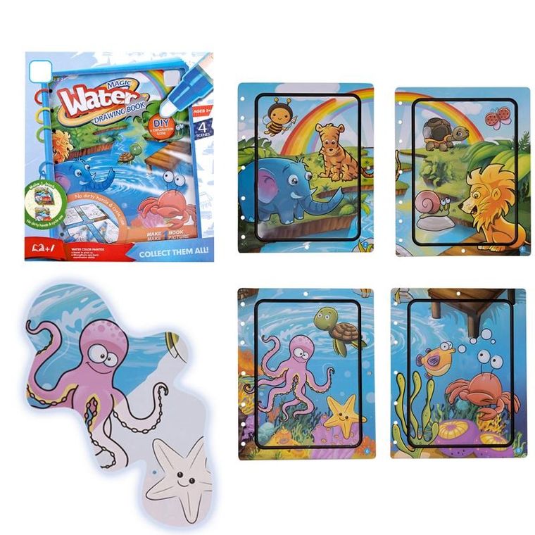 Askato, Książeczka z pisakiem wodnym - Zoo