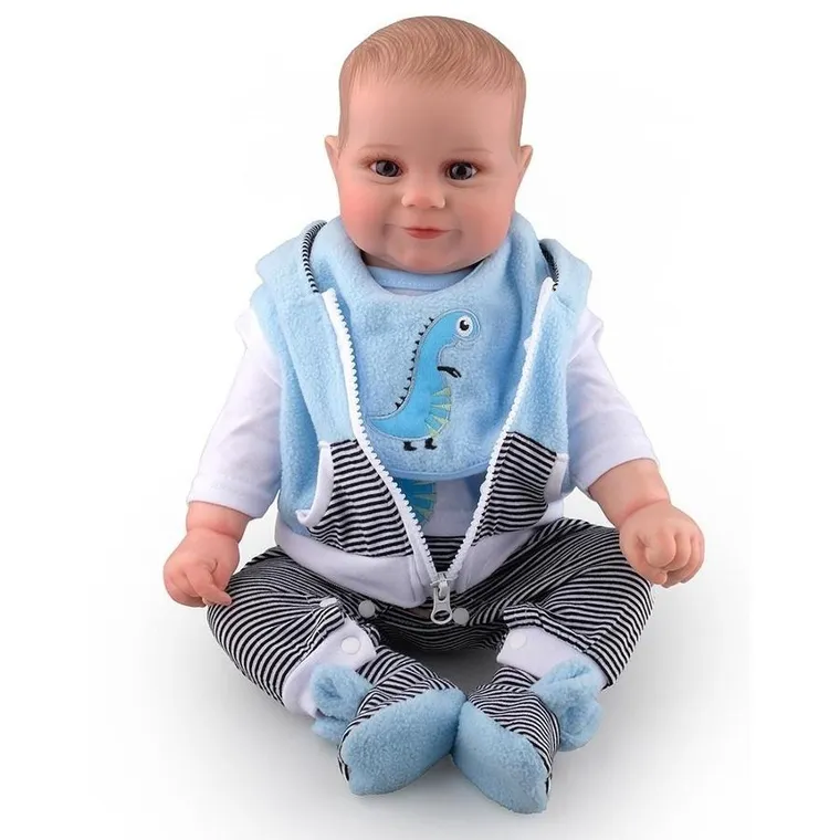 Askato, lalka bobas, chłopiec, 56 cm