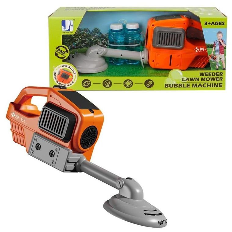 Askato, maszyna do baniek mydlanych, kosiarka podkaszarka