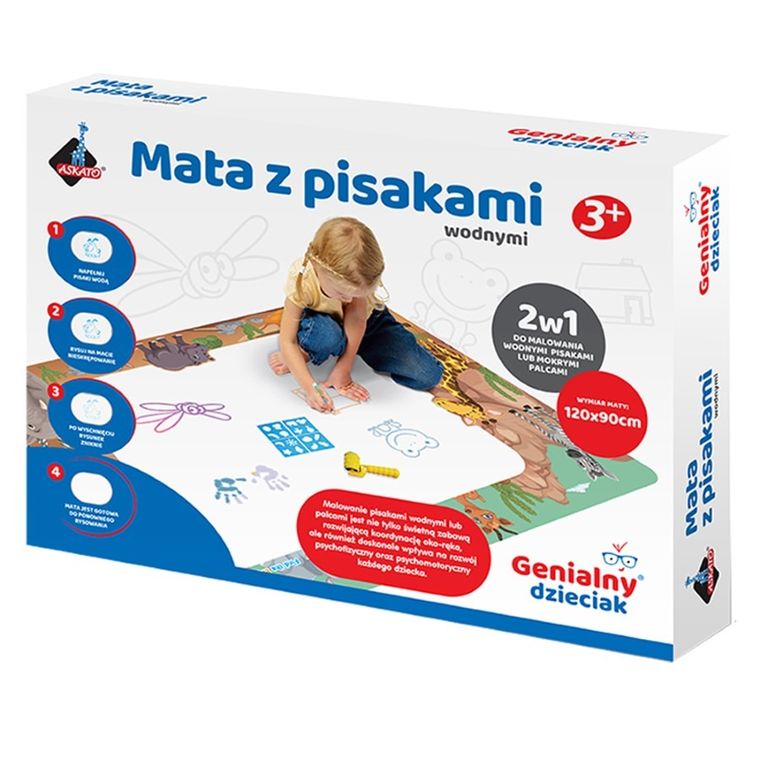 Askato, Mata z pisakami wodnymi, 90-120 cm