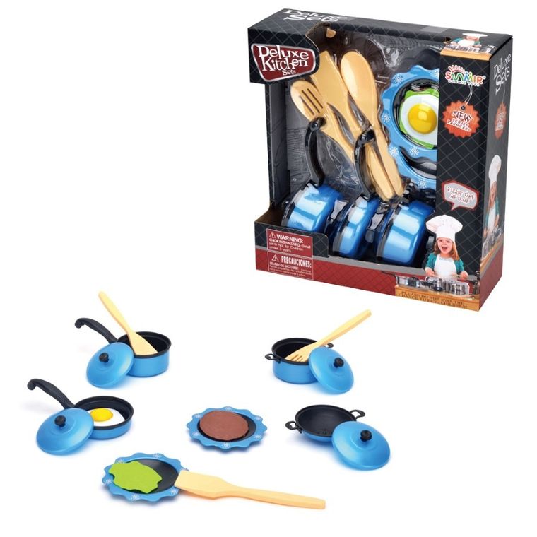 Askato, naczynia plastikowe, 16 elementów