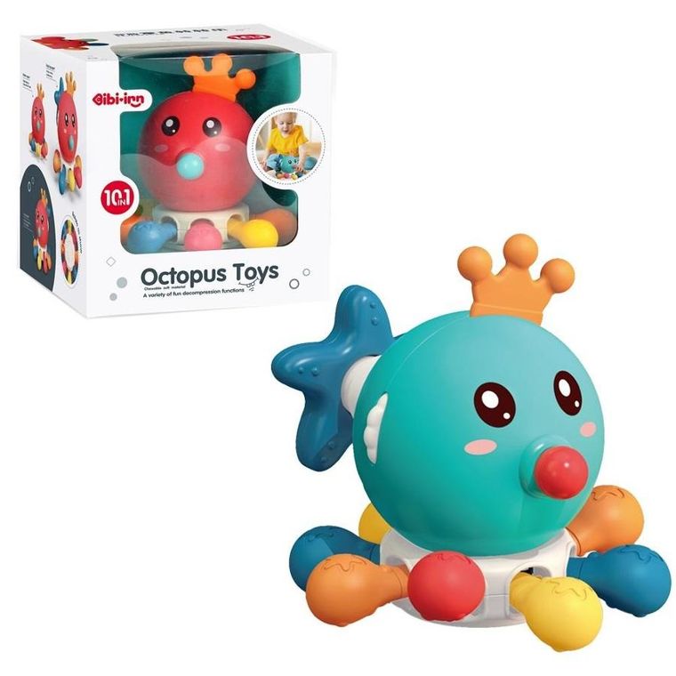 Askato, ośmiornica, zabawka sensoryczna