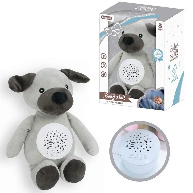 Askato, piesek, maskotka interaktywna z projektorem