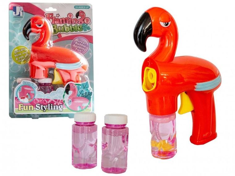 Askato, pistolet do robienia baniek, flaming