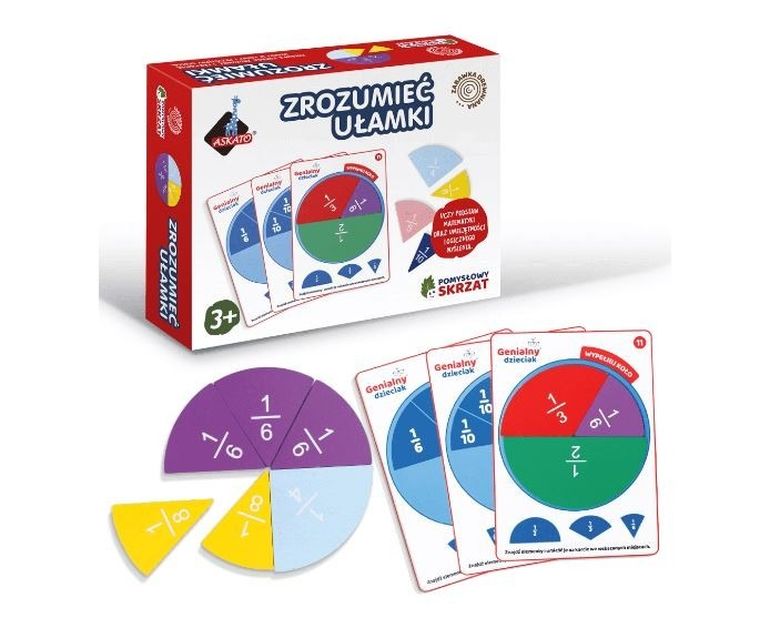 Askato, Pomysłowy skrzat, zrozumieć ułamki, gra edukacyjna