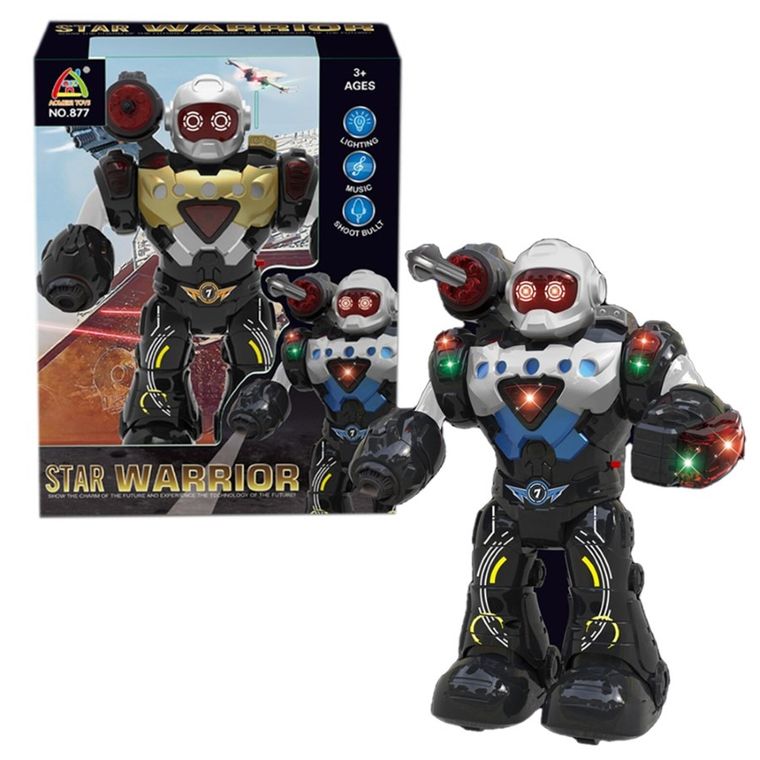 Askato, robot, zabawka ze światłem i dźwiękiem