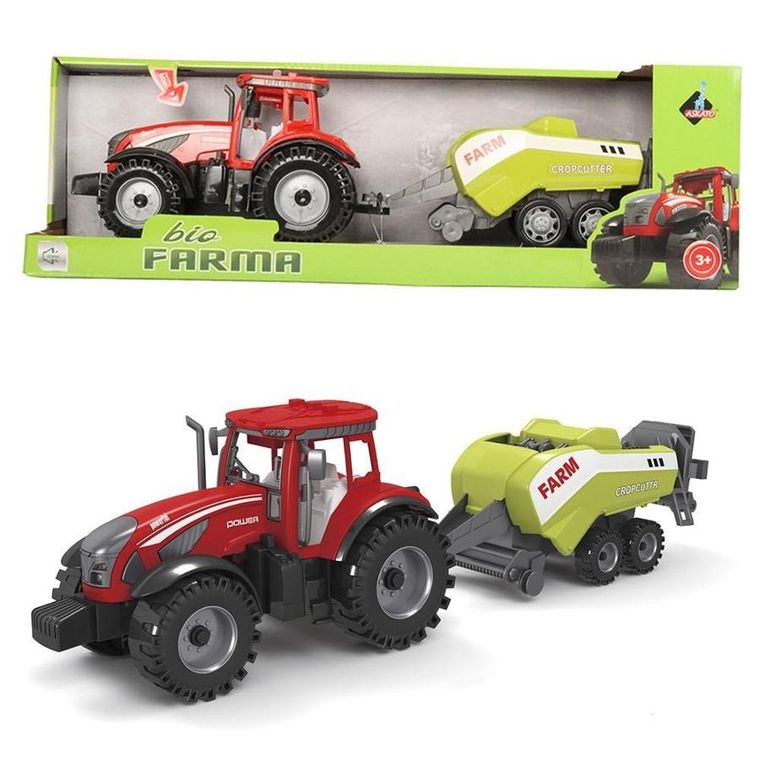 Askato, traktor z belownicą, pojazd