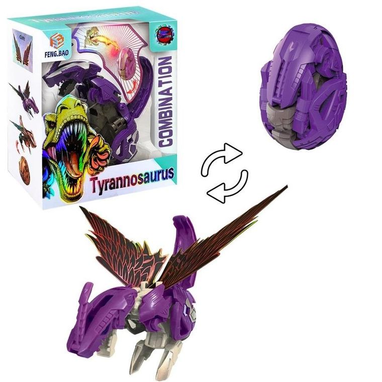 Askato, Tyranozaur, jajo dinozaura 2w1