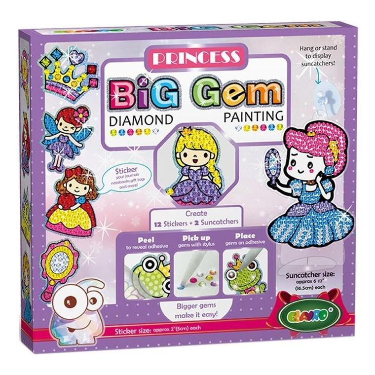 Askato, wyklejanie diamencikami, księżniczki