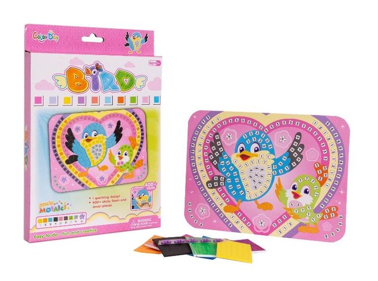 Askato, wyklejanka po numerach, Ptaszki