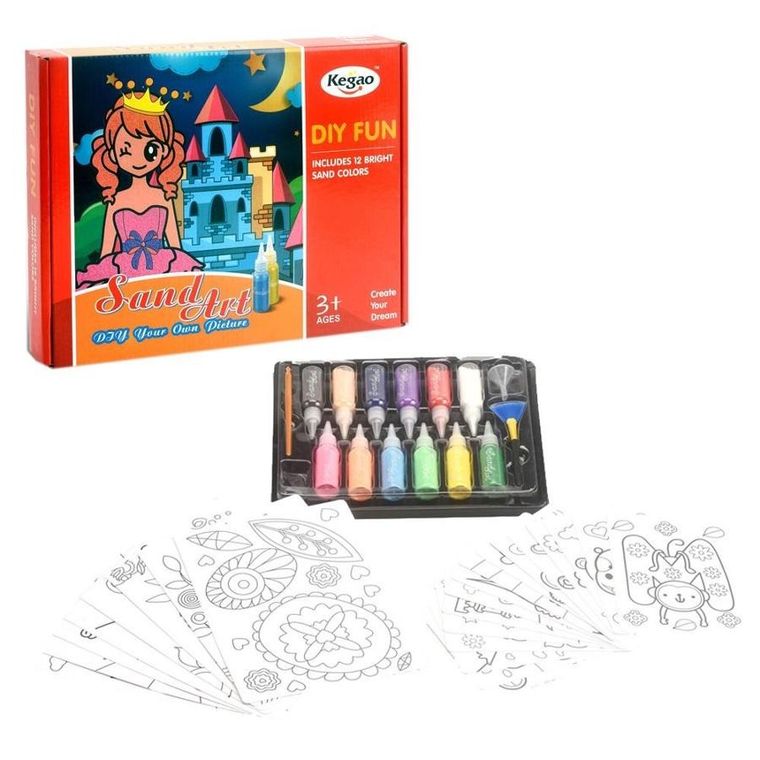 Askato, zestaw do malowania piaskiem