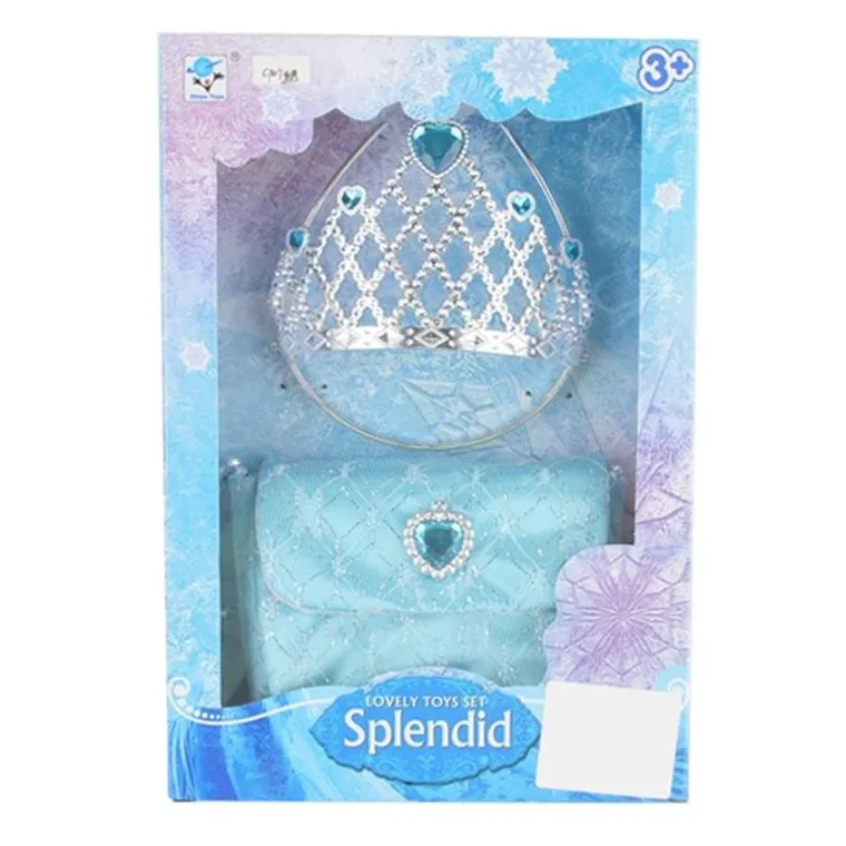 Askato, zestaw księżniczki, torebka i korona