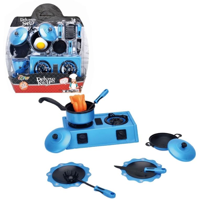 Askato, zestaw kuchenny plastikowy, 11 elementów