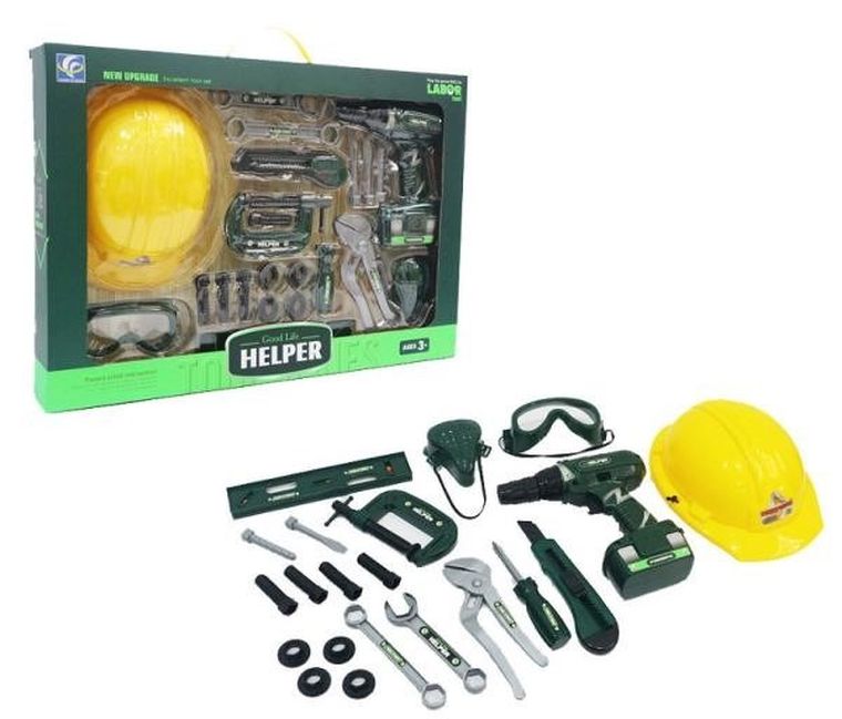 Askato, zestaw narzędzi z kaskiem