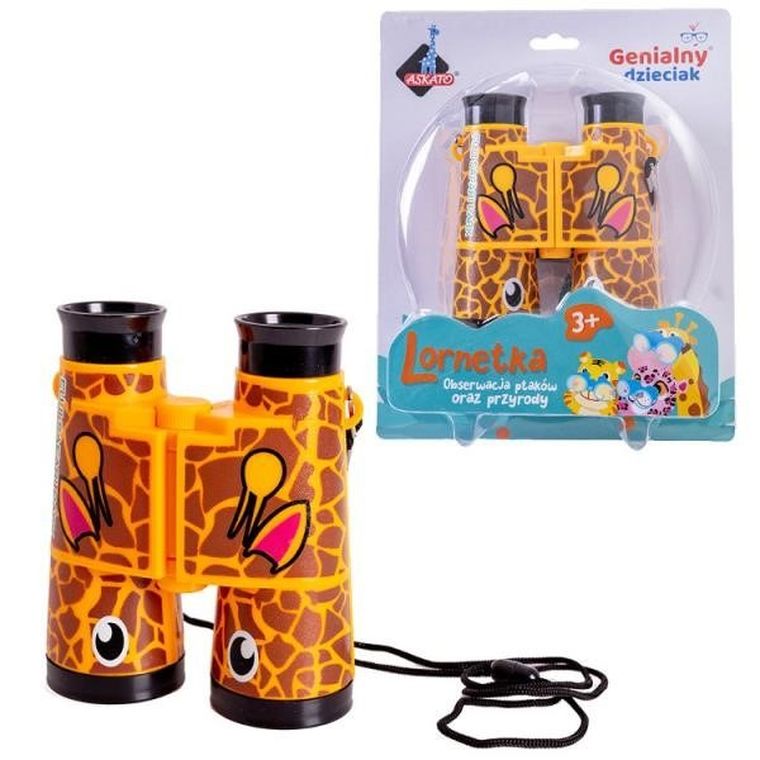 Askato, Żyrafa, lornetka