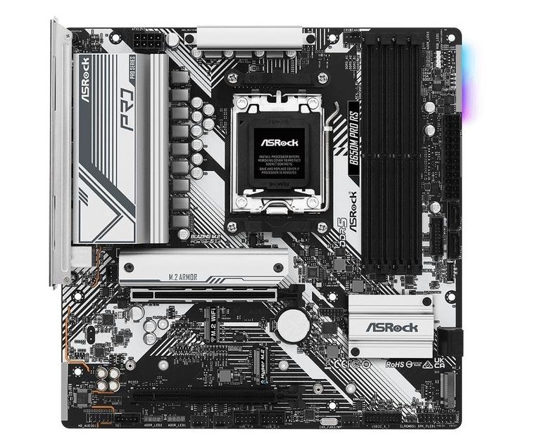 ASRock, płyta główna, B650M PRO RS AM5 4DDR5 HDMI/DP mATX