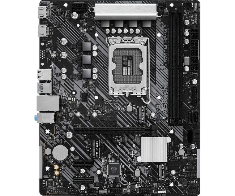 ASRock, płyta główna, B760M-H2/M.2 s1700 2DDR5 DP/HDMI mATX
