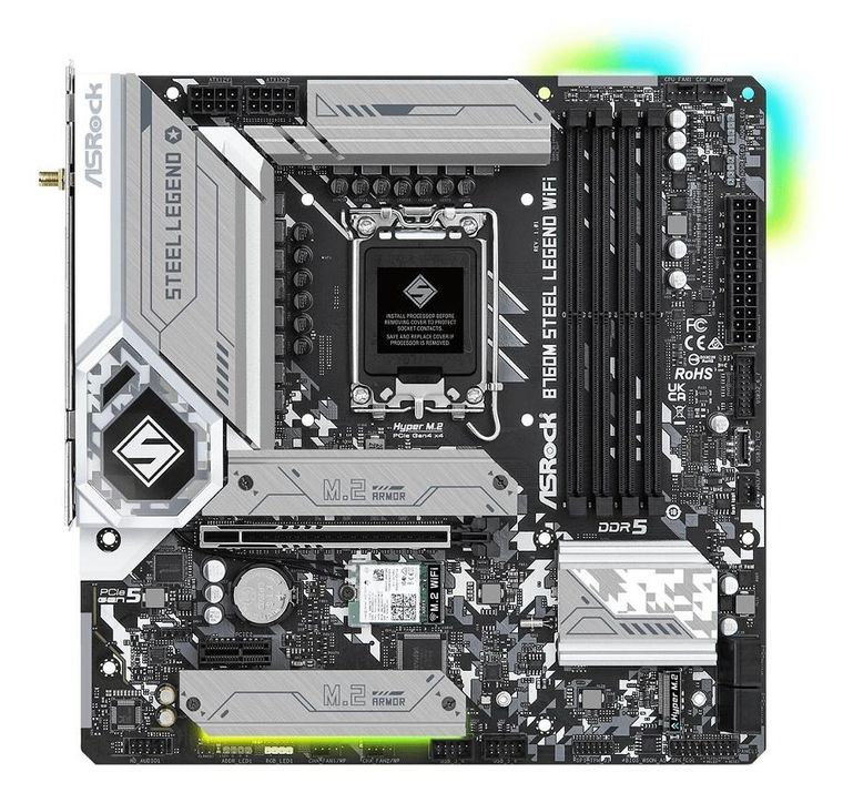Asrock, płyta główna, B760M STEEL LEGEND WIFI