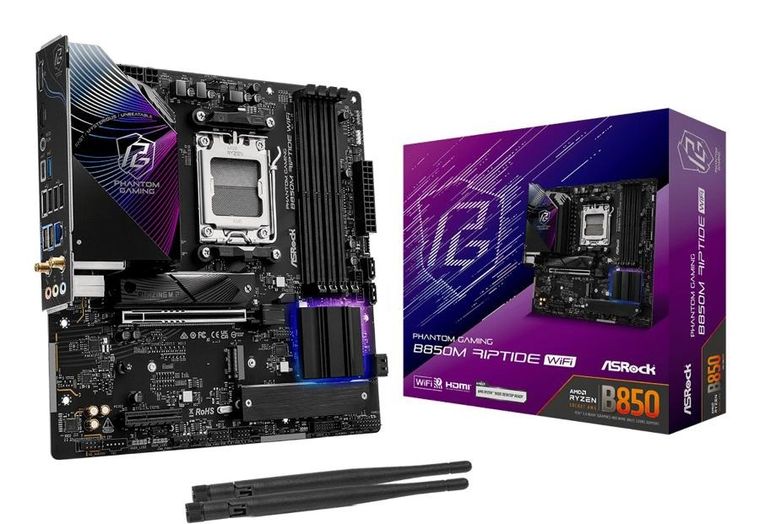 Asrock, płyta główna, B850M Riptide WiFi