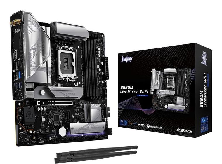 ASRock, płyta główna, B860M LIVEMIXER WIFI s1 851 4DDR5 mATX