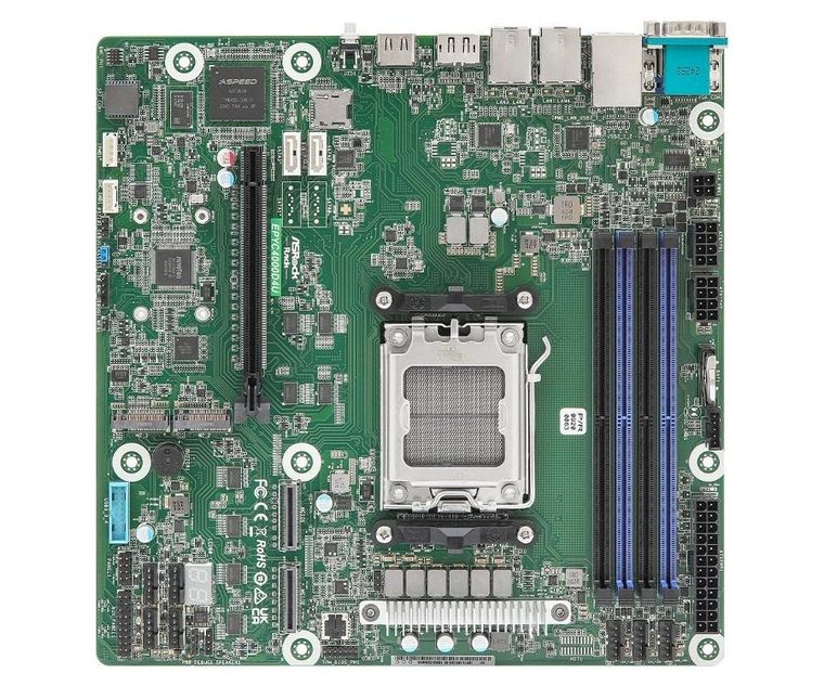 Asrock, płyta główna, EPYC4000D4U AM5 AMD
