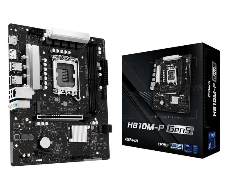 Asrock, płyta główna, H810M-P GEN5