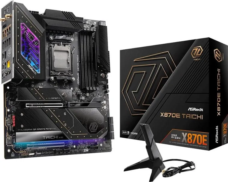 ASRock, płyta główna, X870E TAICHI AM5 4DDR5 M.2 EATX