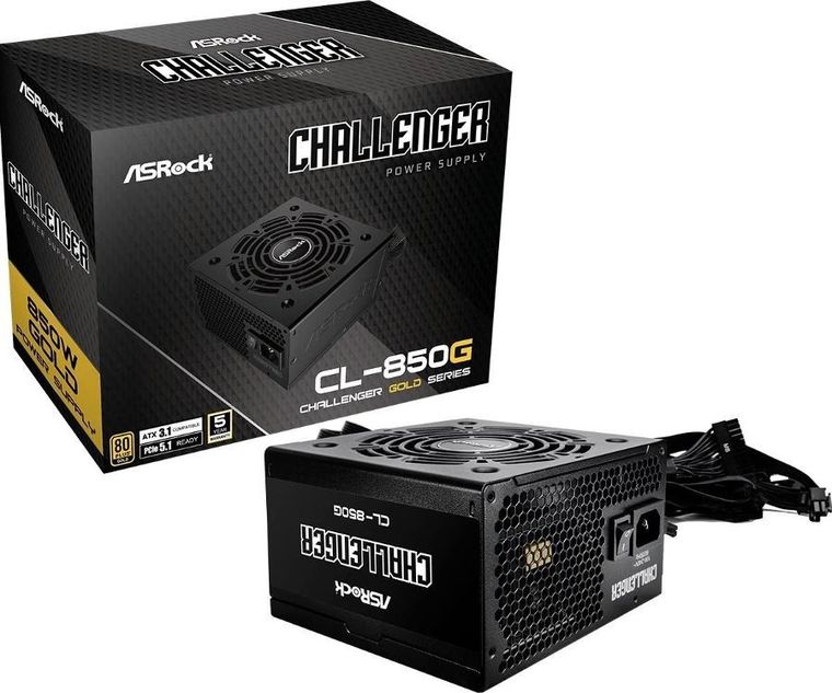 ASRock, zasilacz, CL-850G, 850W, 80PLUS GOLD