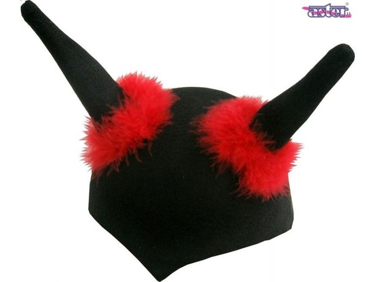 Aster Li, czapka diabełek z puszkiem