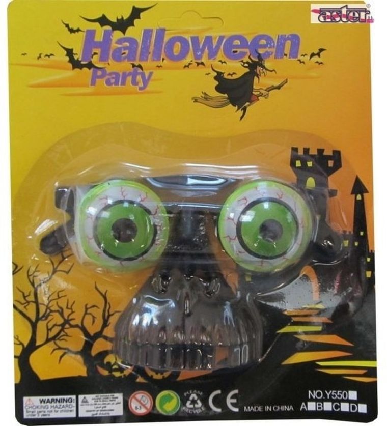 Aster Li, okulary horror, halloween party