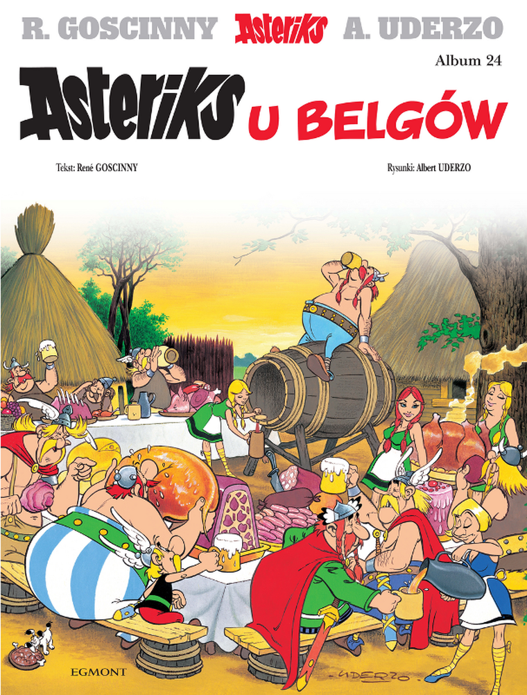 Asteriks u Belgów. Tom 24