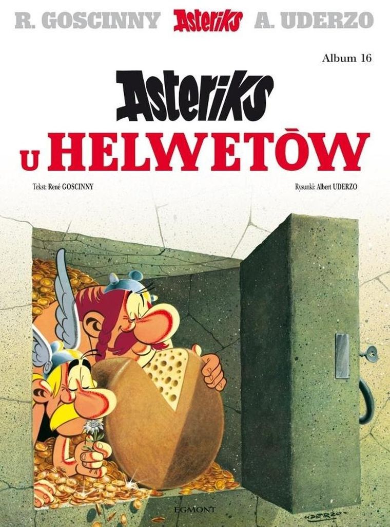 Asteriks u Helwetów. Tom 16