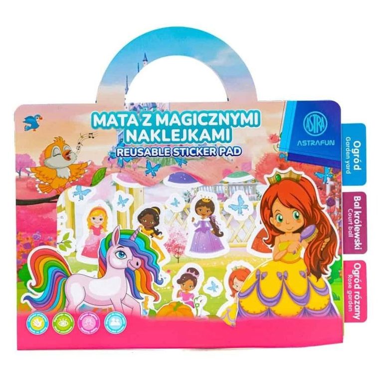 Astra, Astrafun, mata z magicznymi naklejkami
