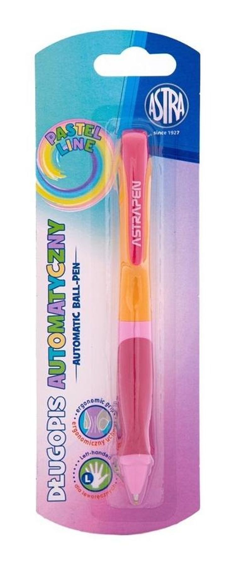 Astra, Astrapen, długopis automatyczny do nauki pisania, 0,7 mm, 1 szt.