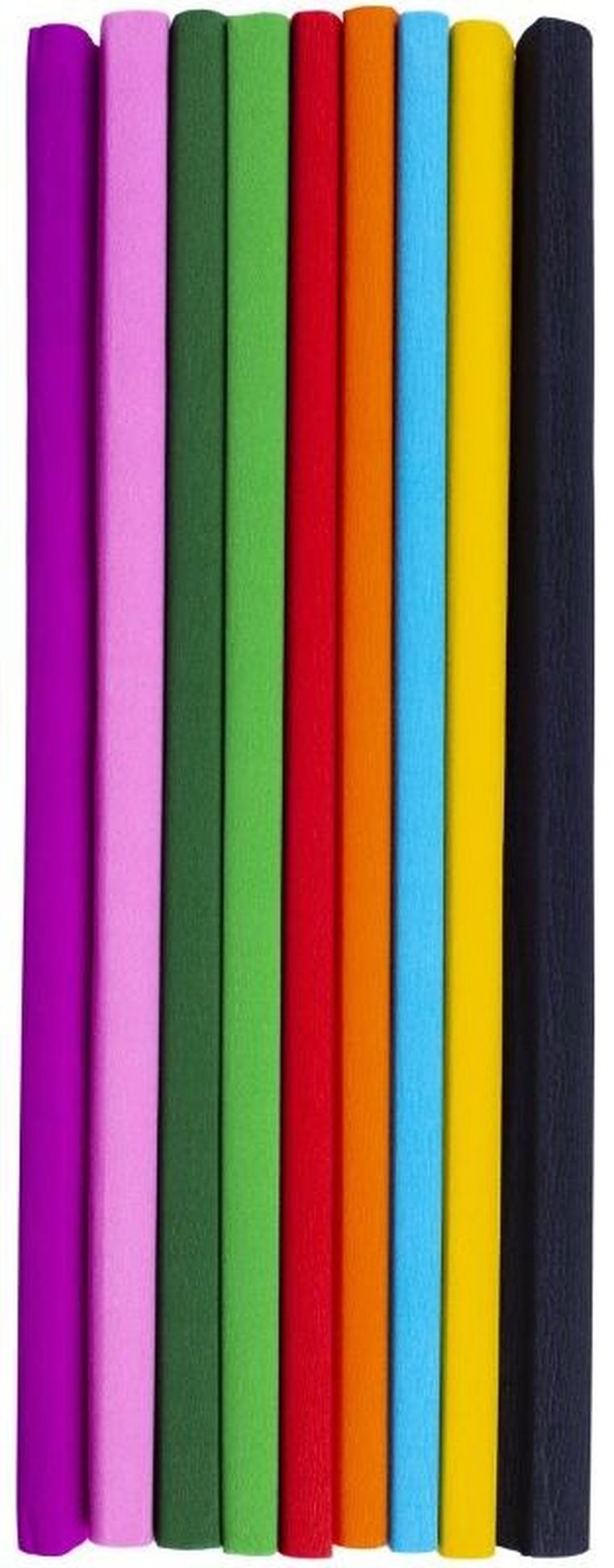 Astra, bibuła marszczona, 50-200 cm, mix 10 kolorów