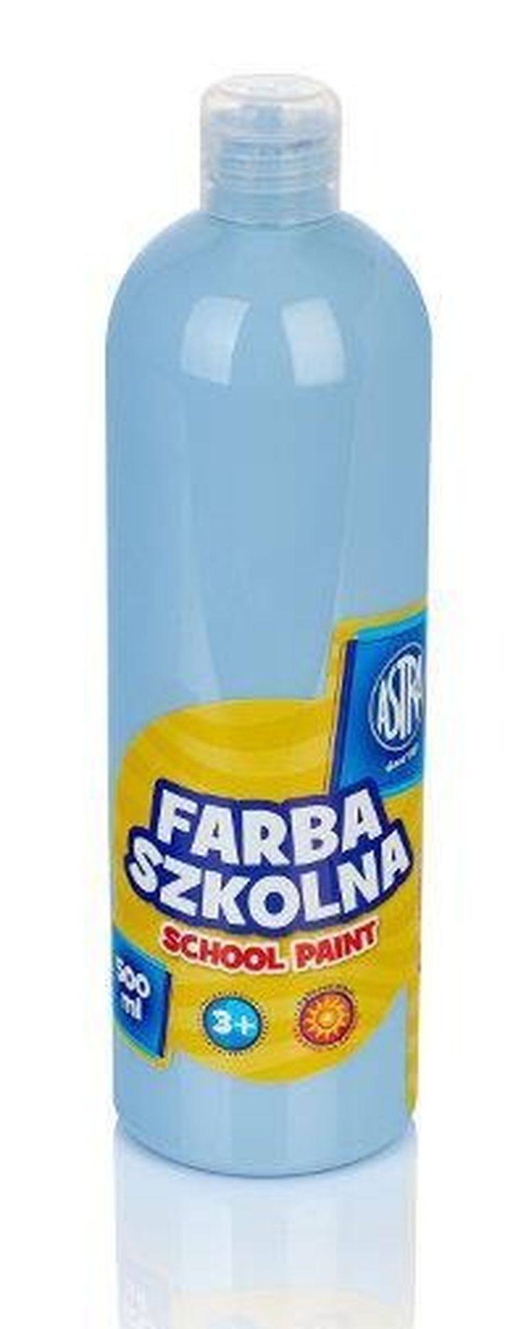 Astra, farba szkolna, błękitna, 500 ml
