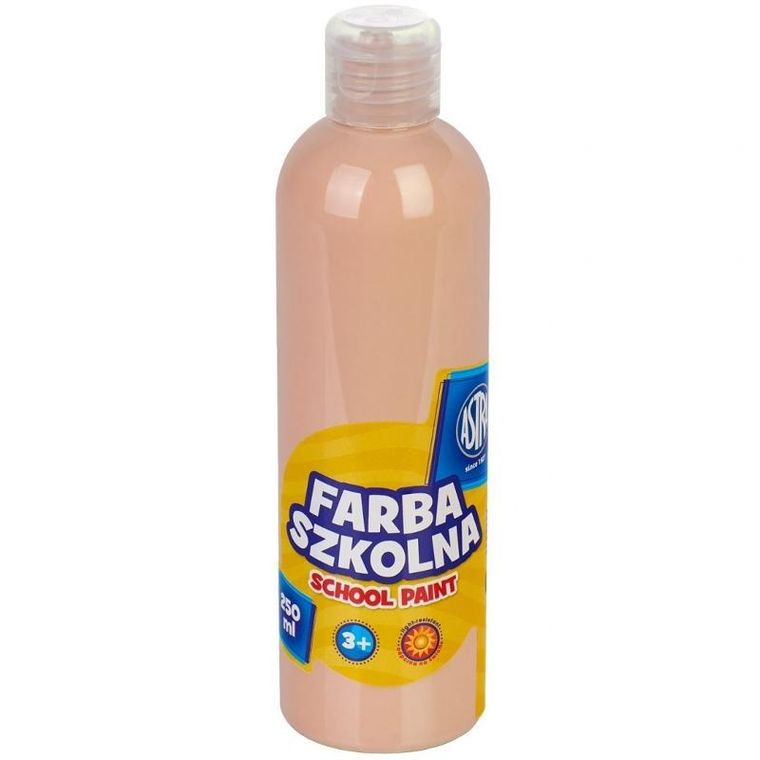 Astra, farba szkolna, naturalna tempera, 250 ml, cielista