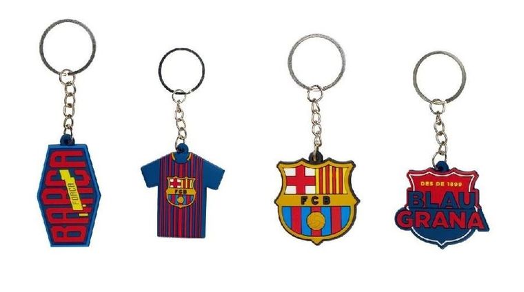 Astra, FC Barcelona, breloczek gumowy, 1 szt.
