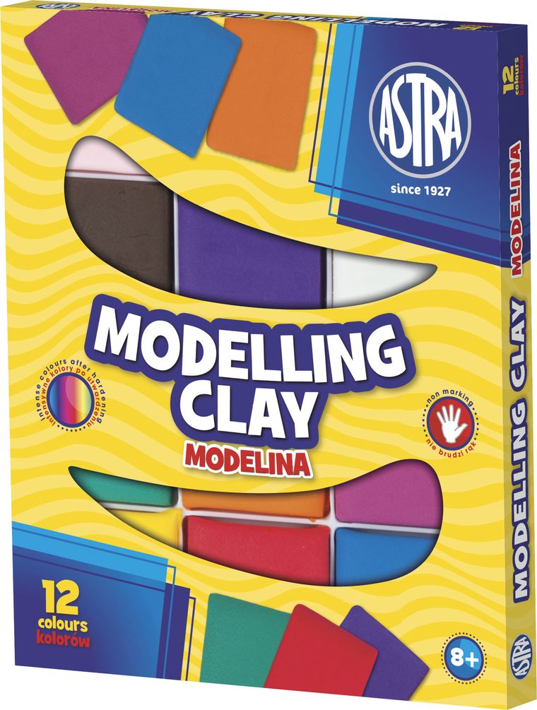Astra, Modelina, 12 kolorów