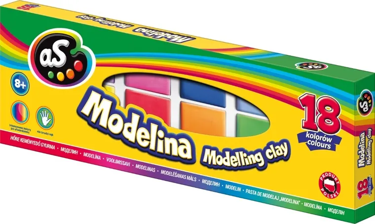 Astra, modelina, 18 kolorów