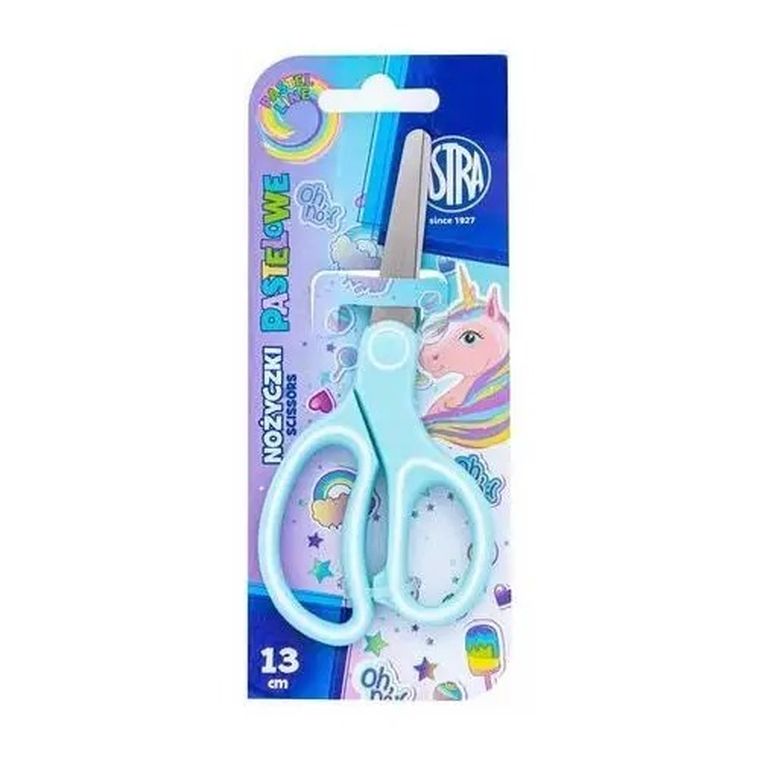 Astra, nożyczki ergonomiczne, unicorn, 13 cm